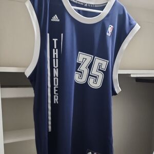 Adidas Thunder Jersey - Blue and White
